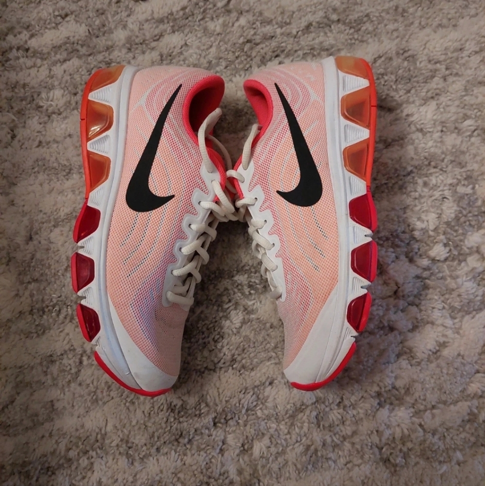 Nike Women's Athletic Shoes - Pink and Orange
